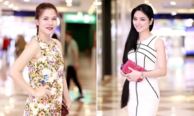 'Gái một con' Mỹ Dung đọ dáng gợi cảm với Hoa hậu Ngọc Anh 'Gái một con' Mỹ Dung đọ dáng gợi cảm với Hoa hậu Ngọc Anh