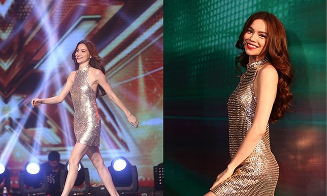Hà Hồ diện váy siêu ngắn, 'đốt cháy' sân khấu X Factor Hà Hồ diện váy siêu ngắn, 'đốt cháy' sân khấu X Factor