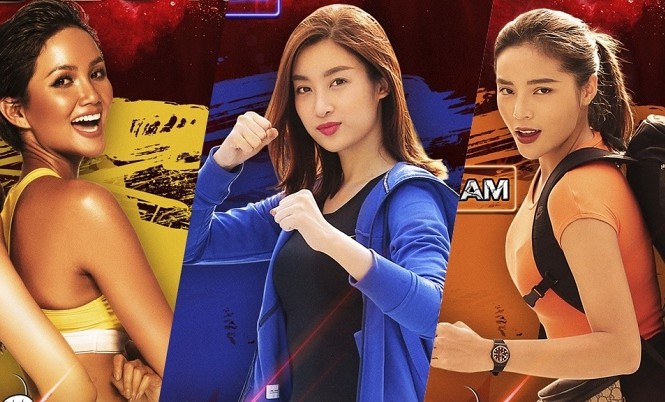 H'Hen Niê, Kỳ Duyên, Đỗ Mỹ Linh rủ nhau cùng tham dự 'Cuộc đua kỳ thú' H'Hen Niê và Lệ Hằng góp mặt trong đội vàng.