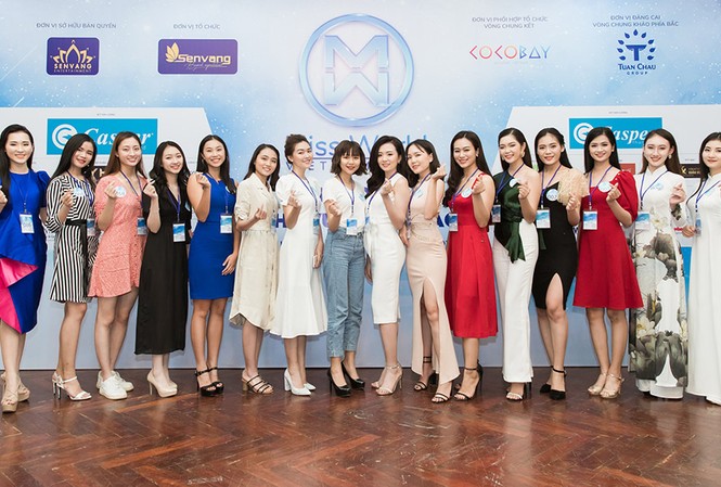 Lộ diện Top 35 thí sinh Chung khảo phía Bắc Miss World Vietnam 2019 Lộ diện Top 35 thí sinh Chung khảo phía Bắc Miss World Vietnam 2019 .