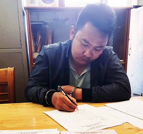 Đối tượng trốn truy nã lừa bán nhà đang thuê lấy tiền tỷ Đoàn Thanh Hoài tại cơ quan điều tra