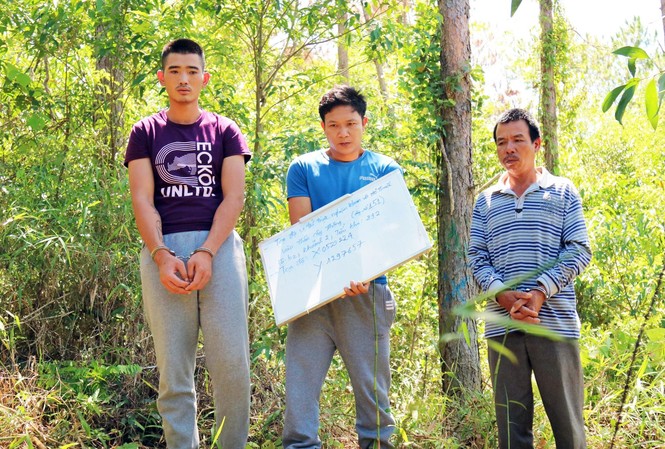Trốn sang Lào, kẻ cầm đầu vụ đầu độc 10ha rừng vẫn không thoát 3 đối tượng trực tiếp đầu độc rửng ở tiểu khu 292