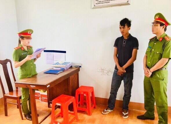 Khởi tố đối tượng hiếp dâm bé gái tại vườn tiêu Gã thanh niên đồi bại Y Boi Kbuôr tại cơ quan điều tra