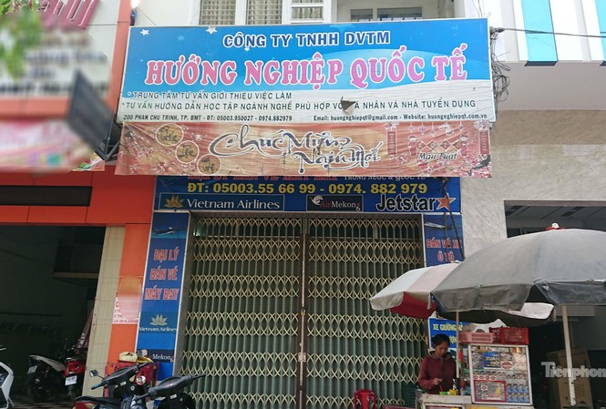Tạm giam giám đốc nhận trăm triệu lừa chạy việc Trụ sở của Cty Hướng Nghiệp