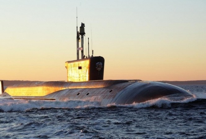Nga lộ thời điểm thử nghiệm tên lửa Bulava từ tàu ngầm Tàu ngầm hạt nhân Vladimir Monomakh