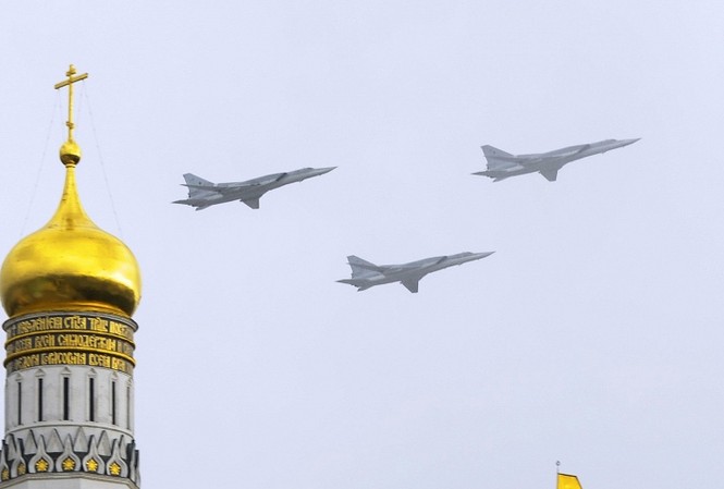 Nga lộ số lượng oanh tạc cơ Tu-22M3 tại Crimea Oanh tạc cơ Tu-22M3