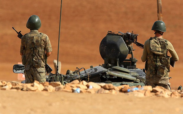 Nghe lời Mỹ, Thổ Nhĩ Kỳ rút quân khỏi Iraq Thổ Nhĩ Kỳ tuyên bố rút quân khỏi Iraq. Ảnh: Telegraph