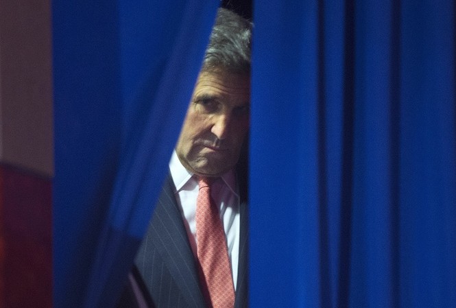 Mỹ: ‘Vũ khí hạt nhân không thể bảo vệ Saudi Arabia’ Ngoại trưởng Mỹ John Kerry tin rằng, vũ khí hạt nhân không thể bảo vệ được Saudi Arabia. Ảnh: AP