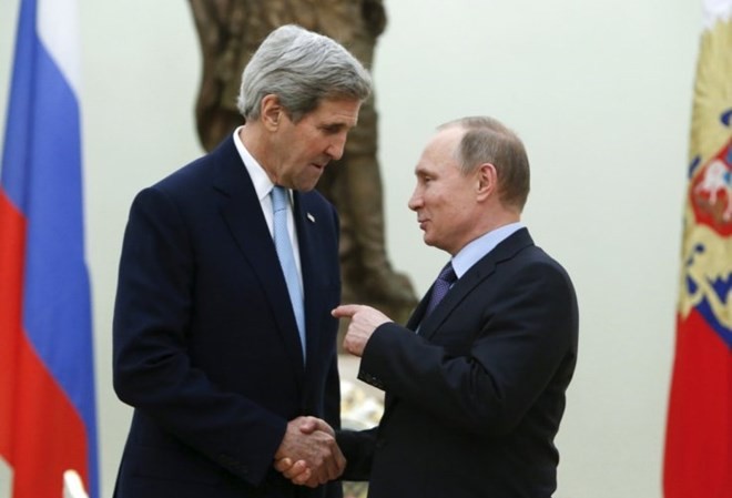 THẾ GIỚI 24H: Ngoại trưởng Mỹ tới Nga bàn chuyện Syria Ảnh: Reuters