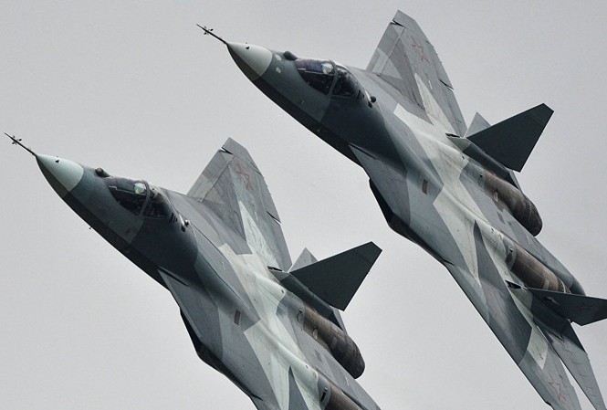 Nga lộ thời điểm hoàn thành thử nghiệm siêu tiêm kích T-50 Ảnh: Sputnik