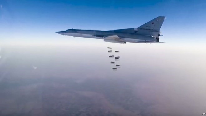 Nga đưa hàng loạt oanh tạc cơ hạng nặng tới Viễn Đông Ảnh: RIA Novosti