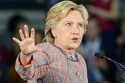 Bà Clinton muốn Bà Clinton từng tuyên bố muốn bao vây Trung Quốc bằng hệ thống phòng thủ tên lửa. Ảnh: AP