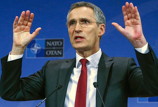 ‘NATO không cô lập Nga và cũng không cố gắng làm điều đó’ Tổng thư ký Jens Stoltenberg khẳng định, NATO không cô lập Nga. Ảnh: Reuters