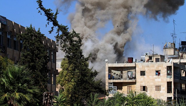Mở hành lang nhân đạo, ba sĩ quan Nga bị thương ở Aleppo Ảnh: AFP