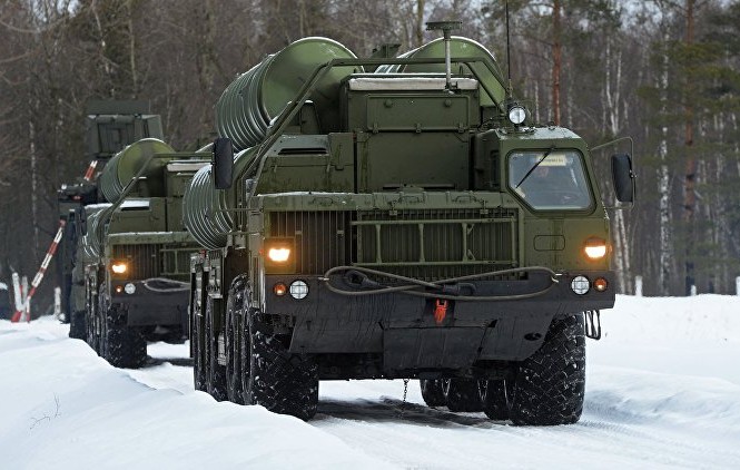 Nga nhận 5 trung đoàn ‘rồng lửa’ S-400 Ảnh: RIA Novosti