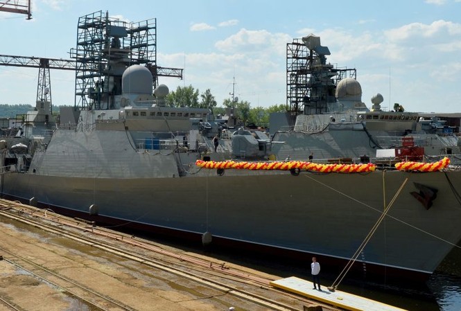 Sputnik: Nga giao hai tàu khu trục Gepard-3.9 cho Việt Nam vào giữa năm 2017 Ảnh: Sputnik