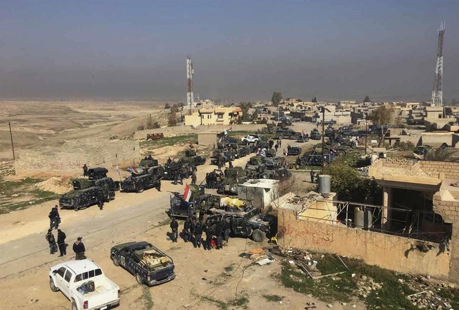 Không quân Iraq nhận lệnh tấn công IS trên lãnh thổ Syria Ảnh: CDN