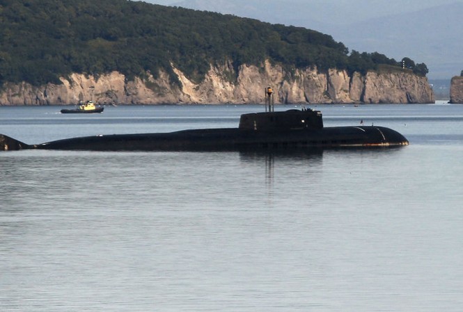 Nga đóng tàu ngầm thăm dò dầu khí và khoáng chất Ảnh: Sputnik
