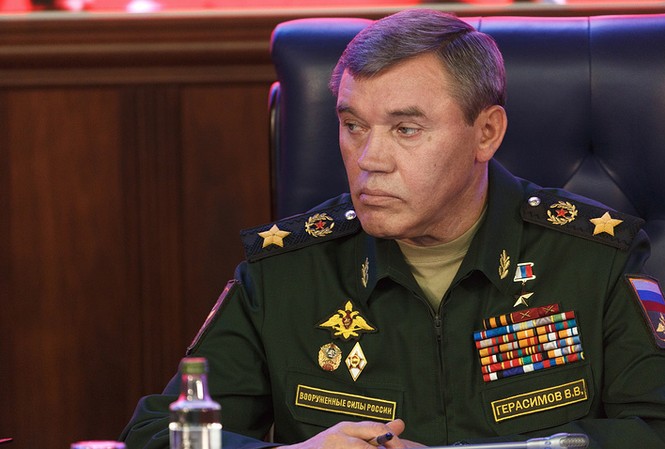 Nga – Mỹ nối lại thỏa thuận tránh va chạm trên không ở Syria Tổng tham mưu trưởng quân đội Nga, tướng Valery Gerasimov. Ảnh: Tass