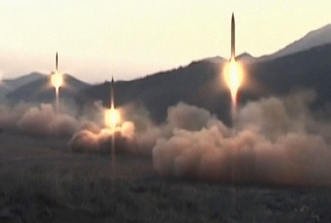 Vì sao Triều Tiên phóng tên lửa giữa lúc ‘nước sôi lửa bỏng’? Ảnh: KCNA