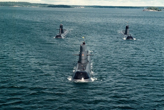 Thụy Điển phát triển tàu ngầm diesel-điện mang tên lửa Tomahawk Ảnh: US Navy