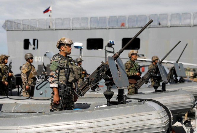 Philippines cảnh báo nguy cơ ‘sói đơn độc’ Ảnh: Reuters