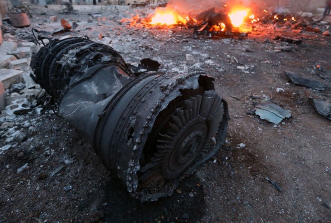 Nga truy tặng Anh hùng phi công Su-25 bị bắn rơi ở Syria Ảnh: AFP
