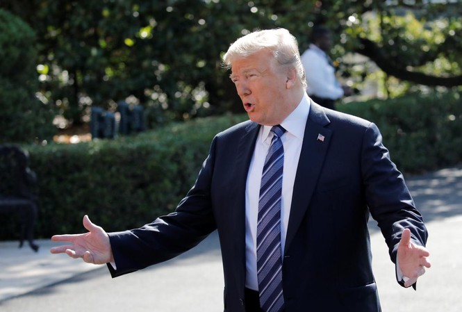 Tổng thống Trump sẵn sàng nối lại cuộc gặp thượng đỉnh Mỹ-Triều Ảnh: Reuters