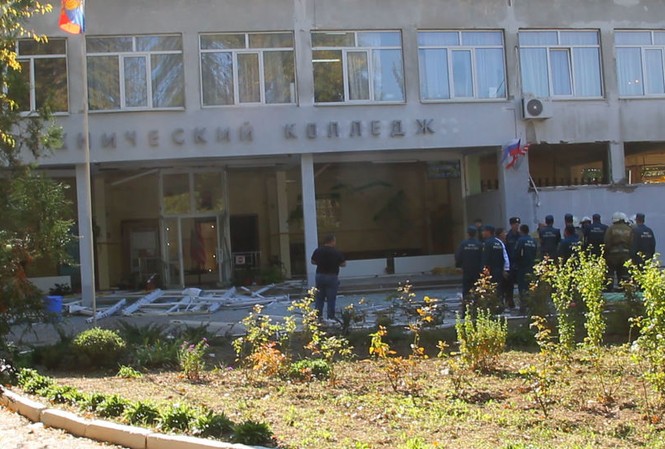 Ủy ban Điều tra Nga: Vụ nổ ở trường học Kerch là hành động khủng bố Ảnh: Sputnik
