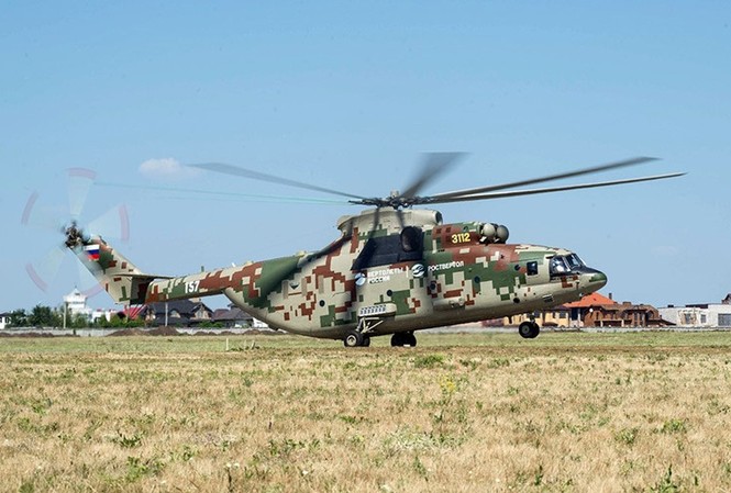 Bộ Quốc phòng Nga ‘chốt’ hợp đồng siêu trực thăng Mi-26T2V Bộ Quốc phòng Nga ‘chốt’ hợp đồng siêu trực thăng Mi-26T2V