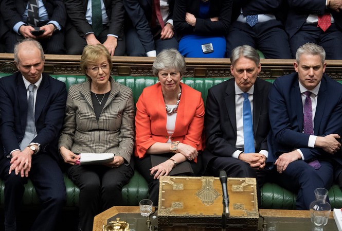 Nước Anh hỗn loạn trong Brexit: Quốc hội bác dự thảo của Thủ tướng May Ảnh: Reuters