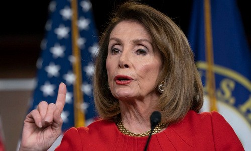 Chủ tịch Hạ viện Mỹ muốn thấy ông Trump ngồi tù Chủ tịch Hạ viện Mỹ Nancy Pelosi. Ảnh: Politico