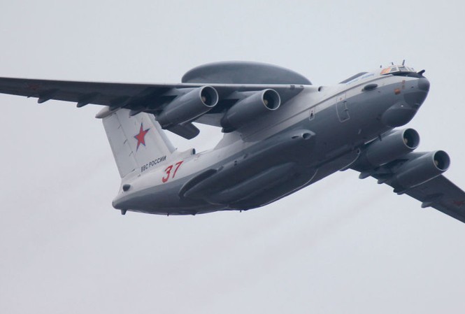 Nga triển khai 'radar bay' A-50 theo dõi cuộc tập trận của NATO Máy bay chỉ huy và cảnh báo sớm A-50. Ảnh: Sputnik
