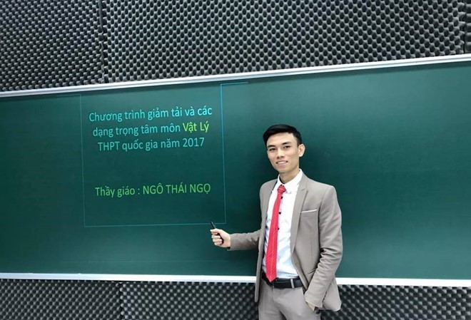 Thầy giáo 9x tư vấn cách ôn thi THPT Quốc gia môn Vật lý Thầy giáo Ngô Thái Ngọ