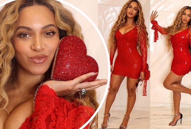 Beyonce khoe ảnh đón Valentine nóng 'bỏng mắt' Beyonce khoe ảnh đón Valentine nóng 'bỏng mắt'