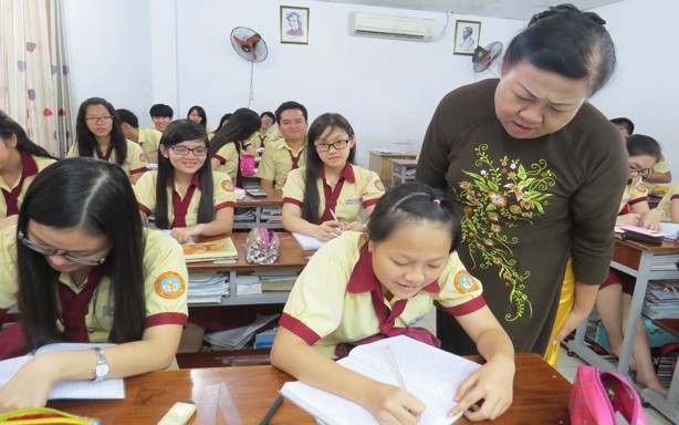 Học sinh hào hứng với đề thi mở Đề thi Văn ngày càng đổi mới khiến học sinh hào hứng hơn. Ảnh minh họa.