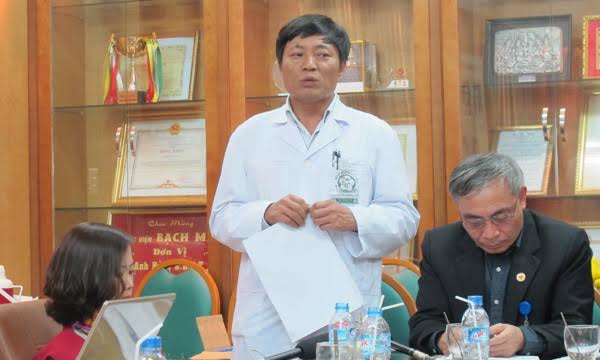 Bệnh viện Bạch Mai: Ngừng thử nghiệm tái chế rác thải nguy hại Trưởng khoa Kiểm soát nhiễm khuẩn, BV Bạch Mai Nguyễn Việt Hùng. Ảnh: Vietnamnet