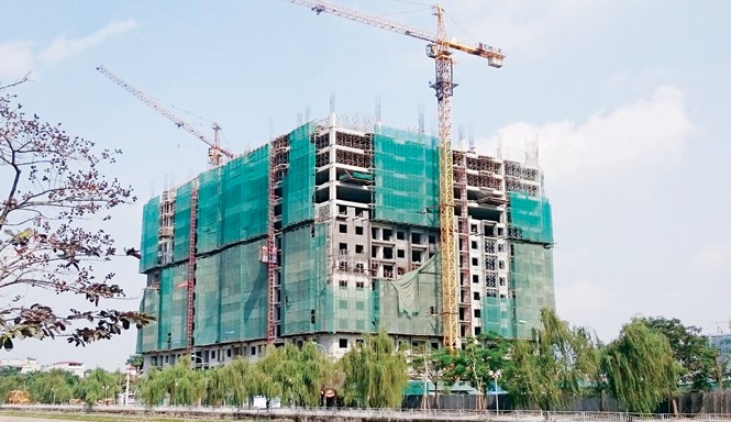 Đóng gói vay 30.000 tỷ: Vì sao người mua nhà bất ngờ, hốt hoảng? Dự án nhà ở xã hội Đồng Mô (Hoàng Mai, Hà Nội). Ảnh: Như Ý.