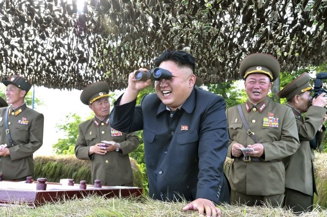 Lãnh đạo Triều Tiên ra lệnh tiếp tục thử tên lửa Nhà lãnh đạo Triều Tiên Kim Jong Un
