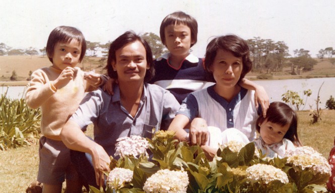 'Chuyện cổ Thanh Tùng' Gia đình nhỏ của nhạc sĩ.