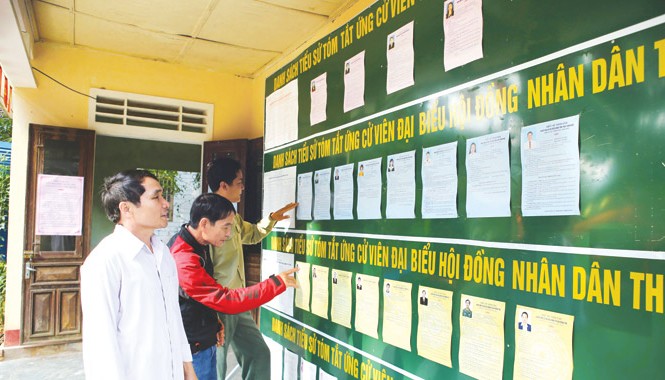 Không để thế lực thù địch phá hoại bầu cử Không để thế lực thù địch phá hoại bầu cử