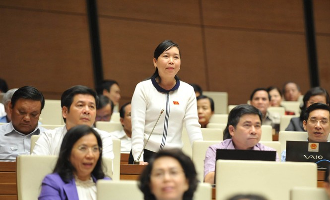 Điều chỉnh trường hợp nổ súng, đảm bảo quyền công dân ĐBQH Lý Tiết Hạnh. Ảnh: Như Ý.