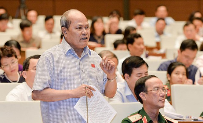 'Dân còn kêu trời, đại biểu còn lên tiếng' Đại biểu Quốc hội Ngô Văn Minh.
