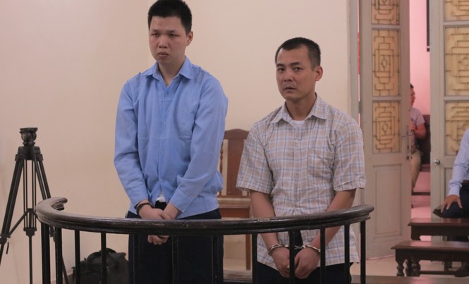Đòi nợ quá tay, phạm ngay tội cướp Nguyễn Phương Nam và Trần Nhựt Nhân tại tòa.