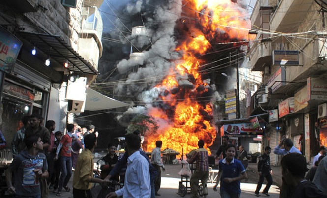 Syria thiệt hại 226 tỷ USD vì nội chiến Syria thiệt hại 226 tỷ USD vì nội chiến