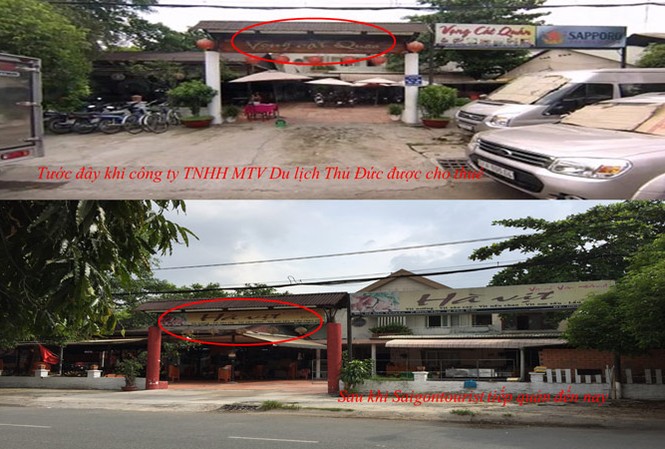Saigontourist bị 'bêu tên' Saigontourist “xí phần” đất công sau đó cho tư nhân thuê lại để trục lợi.