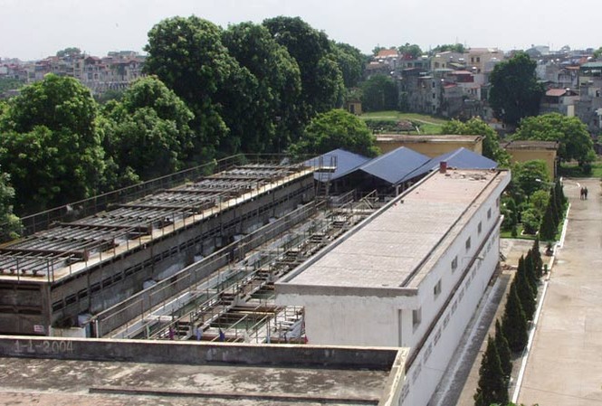 Hà Nội: Nhiều khu vực 'khát' nước sạch Nhà máy xử lý nước sạch Yên Phụ - Hà Nội. Ảnh: Minh Châu.