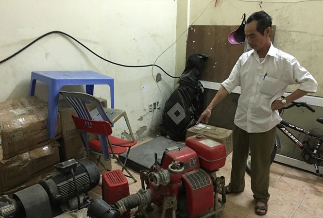 Theo đến cùng vấn đề Hệ thống phòng cháy chữa cháy xuống cấp, hư hỏng của một tòa nhà trong khu tái định cư Trung Hòa-Nhân Chính (Hà Nội). Ảnh: Trường Phong.