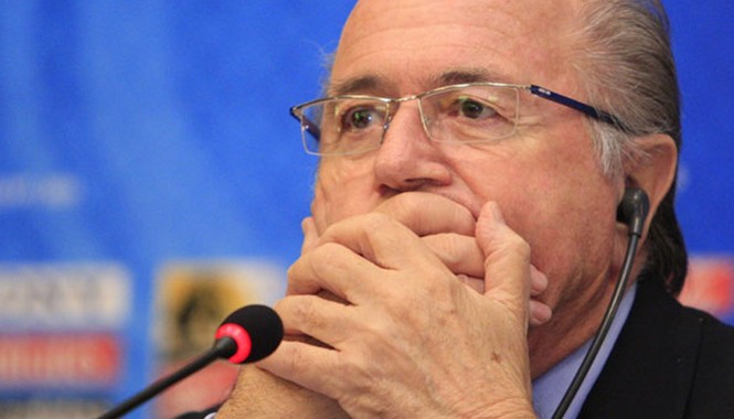 Chủ tịch FIFA Sepp Blatter sợ bị Mỹ bắt Chủ tịch FIFA Sepp Blatter lo có thể bị cơ quan chức năng Mỹ bắt giữ. Ảnh: CITYFMONLINE