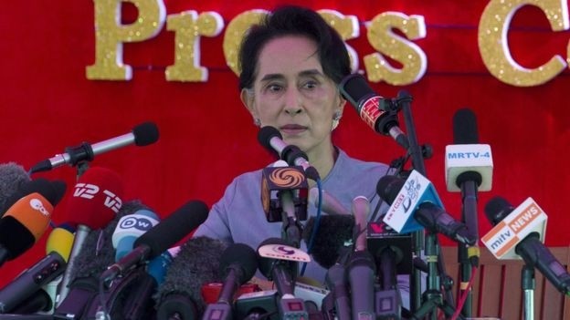 Hậu bầu cử Myanmar: Bà Suu Kyi đề nghị quân đội hợp tác Bà Suu Kyi